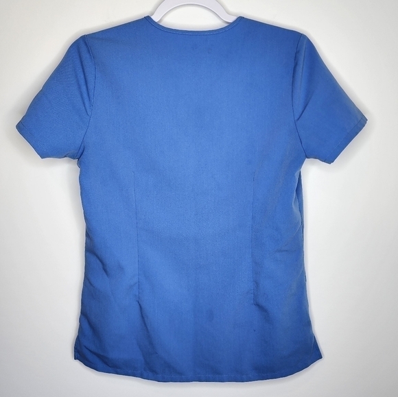 Figs Technical Collection Scrub Top Blue XS - Picture 3 of 9